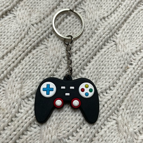 New Game Controller Gamer Gaming Keychain Purse Charm Stocking Stuffer Gift - Picture 1 of 3